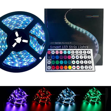 Se LED Strip lyskæde 10 meter m/Bluetooth, musiksensor og fjernbetjening ✔ Kæmpe udvalg i Satana ✔ Hurtig levering: 1 - 2 Hverdage samt billig fragt - Varenummer: STAA-1183399 og barcode / Ean: på lager - Udsalg på BELYSNING > Julegaver elektronik & gadgets > LED Lys > Lyskæder Spar op til 65% - Over 1300 kendte brands på udsalg